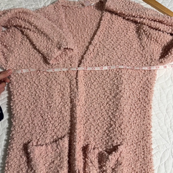 No Boundaries Pink Cardigan Sweater size L - Picture 6 of 8